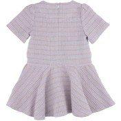 Resim Bestkids Kız Çocuk Kısa Kollu Tüvit Elbise 2-6 Yaş 001 