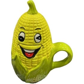 Resim Mısır Desenli Kapaklı Kupa Bardak 