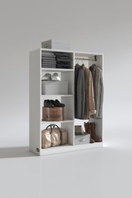 Resim Kenzlife Giysi Dolabı Taci 120*090*30 Byz Gardırop 