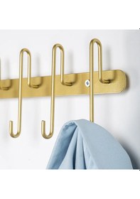 Resim Freya Gold Metal Dekoratif Duvar Askılığı Gold 