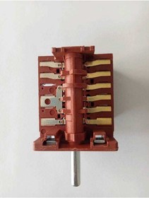 Resim birtekteknik Termikel Ankastre Fırın Şalter/komitatör/anahtar 6 Fonksiyon 