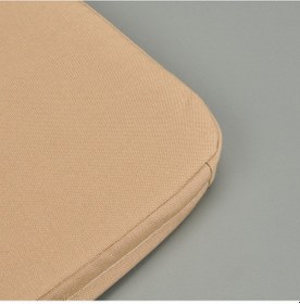 Resim Soft Dinant Sandalye Minderi - Bej - 38x38 Cm Çok Renkli 