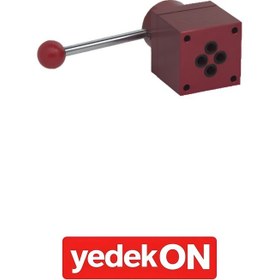 Resim 700 BAR Hidrolik Yüksek Basınç Yön Kontrol Valfi 4 Yollu 3 Konumlu Ng06 Bağlantılı 