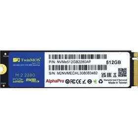 Resim 512 Gb Twınmos M.2 Pcıe Nvme 3600/3250 Nvme512gb2280ap 