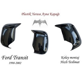 Resim Ford Transit 1998-2002 Model Uyumlu Yarasa Ayna Kap 