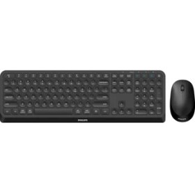 Resim Philips SPT6407 Bluetooth Kablosuz Türkçe Q Klavye Mouse Seti Siyah 