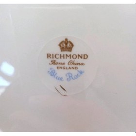 Resim Royal Albert Richmond-blue Rock Antika Pasta Tabağı 3'lü Set 18 Cm Beyaz - Mavi 