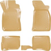 Resim Vw Passat B5 Bej 3D Havuzlu Paspas 1996-2004 Arası Caraks Marka N11.17548 