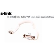 Resim S-link SL-MDV10 Mini Dvı Dişi To Vga Dişi Dönüştürücü 