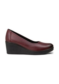 Resim Deery Kadın Hakiki Deri Bordo Günlük Dolgu Topuk Ayakkabı - N6002zbrdc01 Bordo 