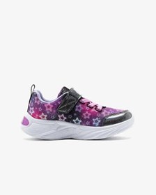 Resim Skechers Kız Çocuk Siyah Işıklı Spor Ayakkabı Siyah 