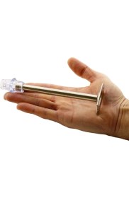 Resim Nzb Kapı Stoperi Tamponu 15 cm Krom Metal Vidalı Kapı Stopu Silikonlu 