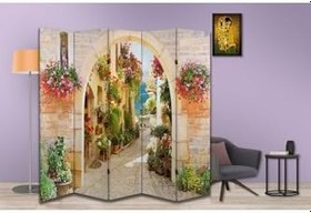 Resim Manzara Temalı Özel Tasarım Paravan Room Divider PRV1274, 180 x 180 