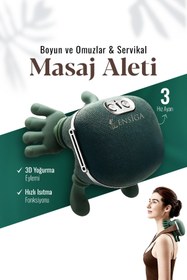 Resim EN SİGA El Omuz ve Boyun & Servikal Masaj Cihazı | Kaslar için Gerçek El Masajları, 