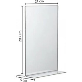 Resim Dinamik Reklam A4 T Tipi Dikey Föylük 