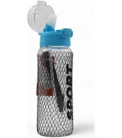 Resim 700 Ml Darbeye Isıya Dayanıklı Pipetli Suluk Matara Bpa Içermez Syg426- Mavi 