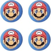 Resim Nintendo Switch/switch Oled /switch Lite Uyumlu 3d Analog Koruyucu Silikon Mario Model-1 