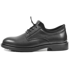 Resim Komcero 1013 Hakiki Deri Siyah Casual Klasik Erkek Ayakkabı Siyah 