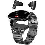 Resim Haino Teko Teko-12 Watch Ultra 12 Amoled Ekran Akıllı Saat Bluetooth Kulaklıklı 3 Kordonlu 