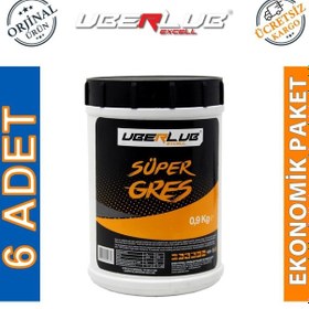 Resim Uberlub Excell Gres Lityum Sabunlu 6 A Beyaz Gres 900 G 