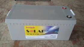 Resim SOLAR AKÜ 200amp AGM 