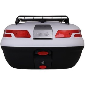 Resim Maxem 45 Lt Arka Çanta Sırt Dayamalı Beyaz Siyah 