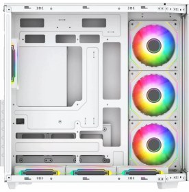 Resim Powerboost PB-A4375W 750W 80+ Bronz USB 3.2 Argb Atx Mid Tower Beyaz Kasa 