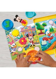 Resim Play Doh Disney Junior Mickey Mouse Hikaye Oluşturma Oyun Hamuru Seti G2324 renkli 