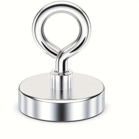 Resim Delikli Cıvatalarla Süper Güçlü Manyetik Duvar Montajı - Balıkçılık Ekipmanları ve Metal Eşyalar için Güvenli Kaplama Tasarım, Şık Duvar Kurulumu, Büyük Ağır Hizmet Manyetik Kancalar, Ekstra Güçlü Manyetik Askılar, Dayanıklı Yapı, Pas Dirençli, DIY Tutkunları, Atölye Araçları 