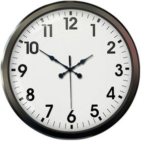 Resim Büro Ev Ofis Hediyesi İçin 52cm Siyah Modern Duvar Saati Diğer 