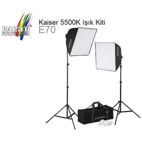 Resim KAISER Studiolight E70 Taşınabilir Gün Işığı Seti (3167) 