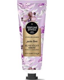 Resim Eyüp Sabri Tuncer Perfume Jewels Pure Love El ve Vücut Kremi 50 ML 