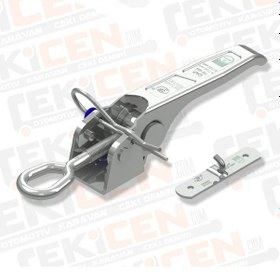 Resim Römork Kasa Kilidi - 241 MM X 40 MM - Damper 