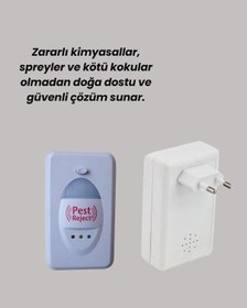 Resim Elektrikli Böcek Ve Fare Kovucu Csmtex - 69 Prizden Çalışan 