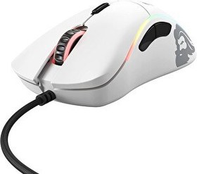 Resim Glorious Model D GD-WHİTE RGB Kablolu Mat Beyaz Oyuncu Mouse 