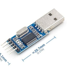 Resim Pl2303 Usb To Rs232 Ttl Uart Çevirici Modül Seri Port Haberleşme 