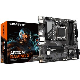 Resim Gigabyte A620m Gaming X 1.0 A620 Ddr5 (VGA YOK) Glan Matx Hdmi Dp Typ-c M2 Am5 Amd Anakart 