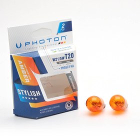 Resim T20 21/5W Uyumlu 12V Çift Devre Natürel Amber 