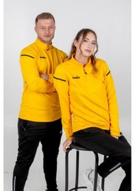 Resim Diadora Alto 25 Antrenman Eşofmanı Tek Üst Sarı 