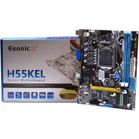 Resim ESONIC H55-kel Intel H55 1333 Mhz Ddr3 Soket 1156 Mini Itx Anakart 