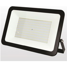 Resim Slim Kasa Led Dış Mekan 200w Siyah Projektör 6500k 14200lm Yüksek Verimli Beyaz Işık 