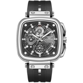 Resim Ferro Fm11352d-j2 Quartz Silikon Siyah 44 Mm Erkek Kol Saati 