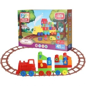 Resim Aslanoğlu Store 2403 - Playbox 41 Parça LEGO Tren Seti̇ - 1 Adet 