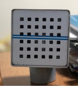 Resim Üstü Krom Altı Plastik 10X10 Yer Süzgeci 50 Yandan Çıkışlı 