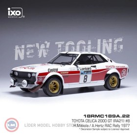 Resim 1:18 IXO 1977 Toyota Celica 2000 GT #8, RAC Rallye,H.Mikkola 