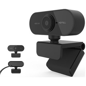 Resim Cbtx HD 1080P PC Kamerası Gürültü İptal Dahili Mic Smart Webcam 