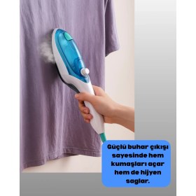 Resim Marsilyan Kompakt Buharlı Ütü Pratik Kırışıklık Giderici 