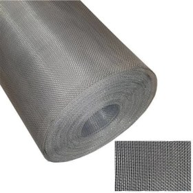 Resim Erçelik Fiberglass Sinek Teli Sineklik 80'lik Alüminyum Gri Renk Yırtılmaya Dayanıklı 1 Metre 