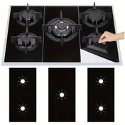 Resim Sunshine022 3 Parça Ocak Koruyucu Seti Dayanıklı Pvc Yüzey Kapakları 4 5 6 Brülör 