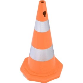 Resim Zeplin ZPL 50cm Trafik Konisi 502808R2 Eco 